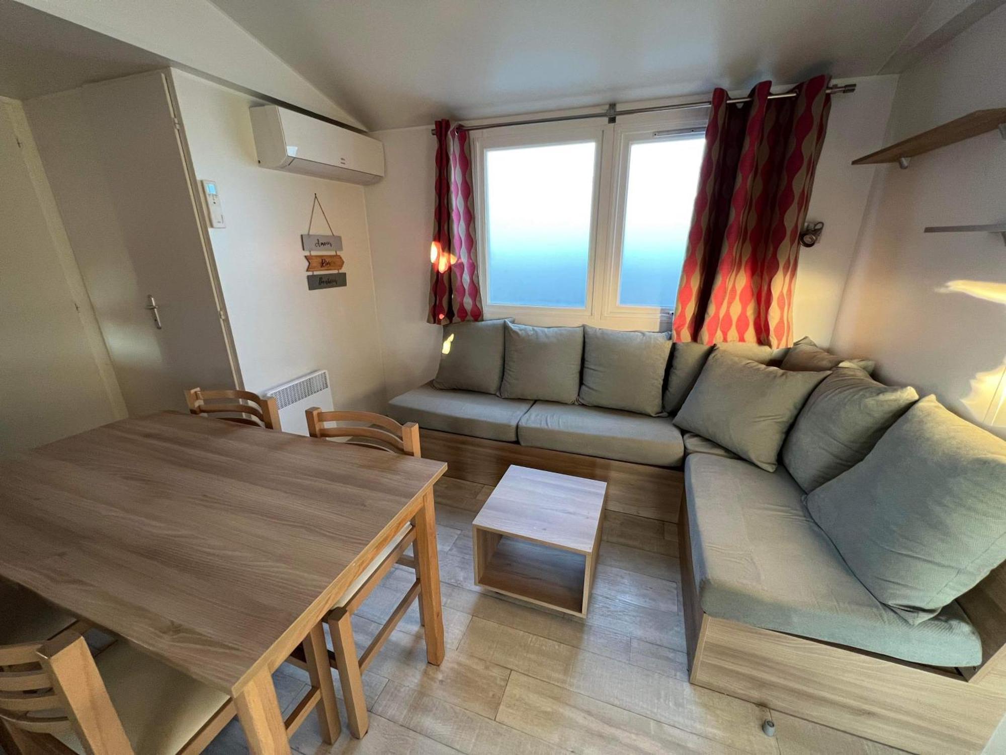Mobilhome 6/8 Pers. Camping Siblu Les Charmettes Ле-Мат Екстер'єр фото