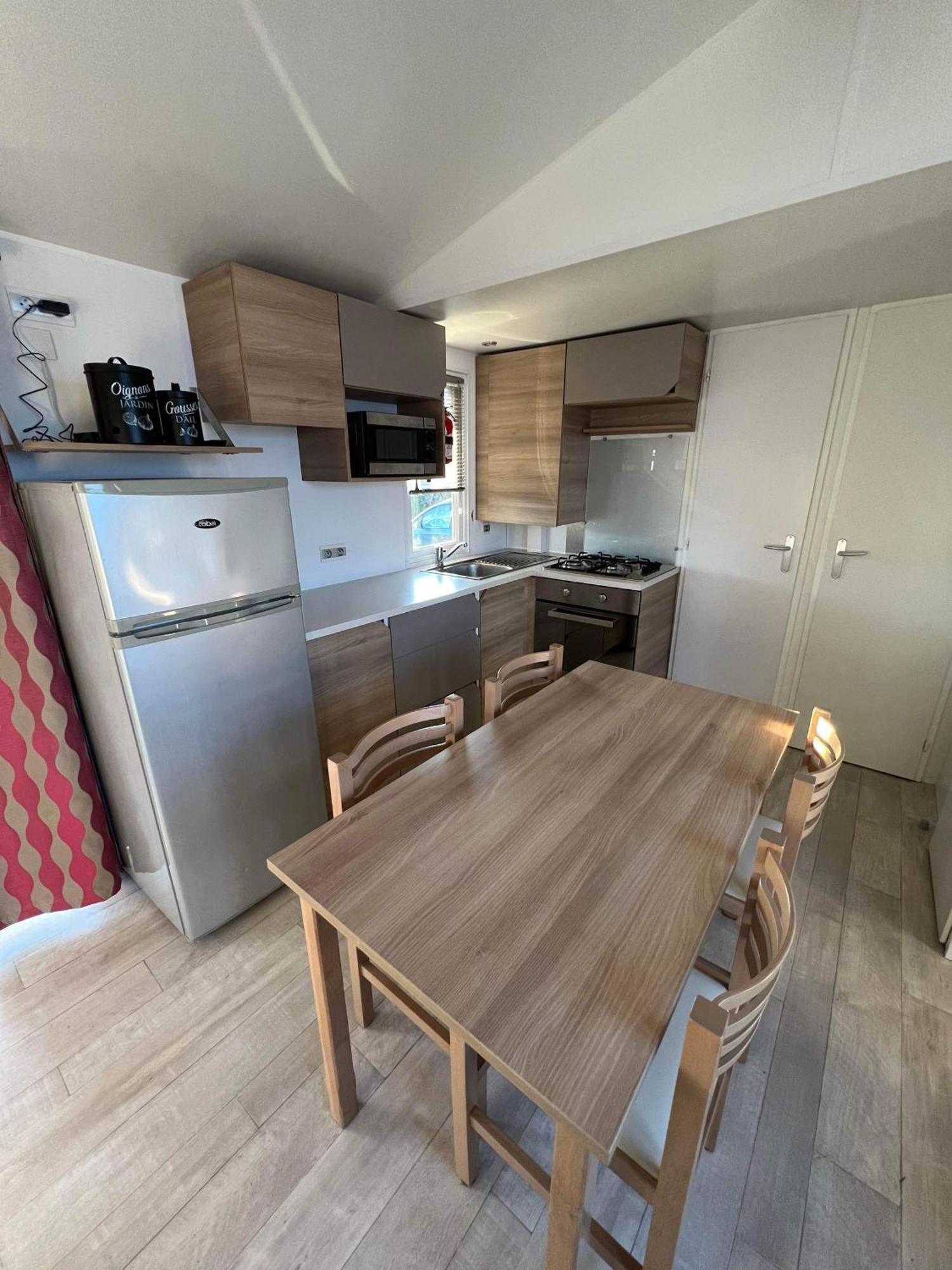 Mobilhome 6/8 Pers. Camping Siblu Les Charmettes Ле-Мат Екстер'єр фото